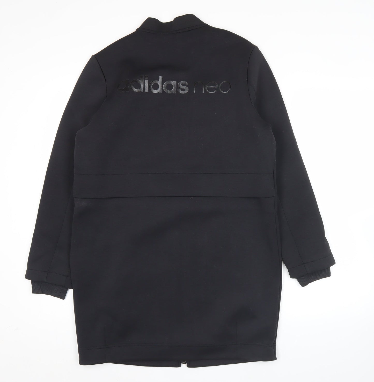 Adidas Men’s Black XS Long Full Zip Activewear Jacket