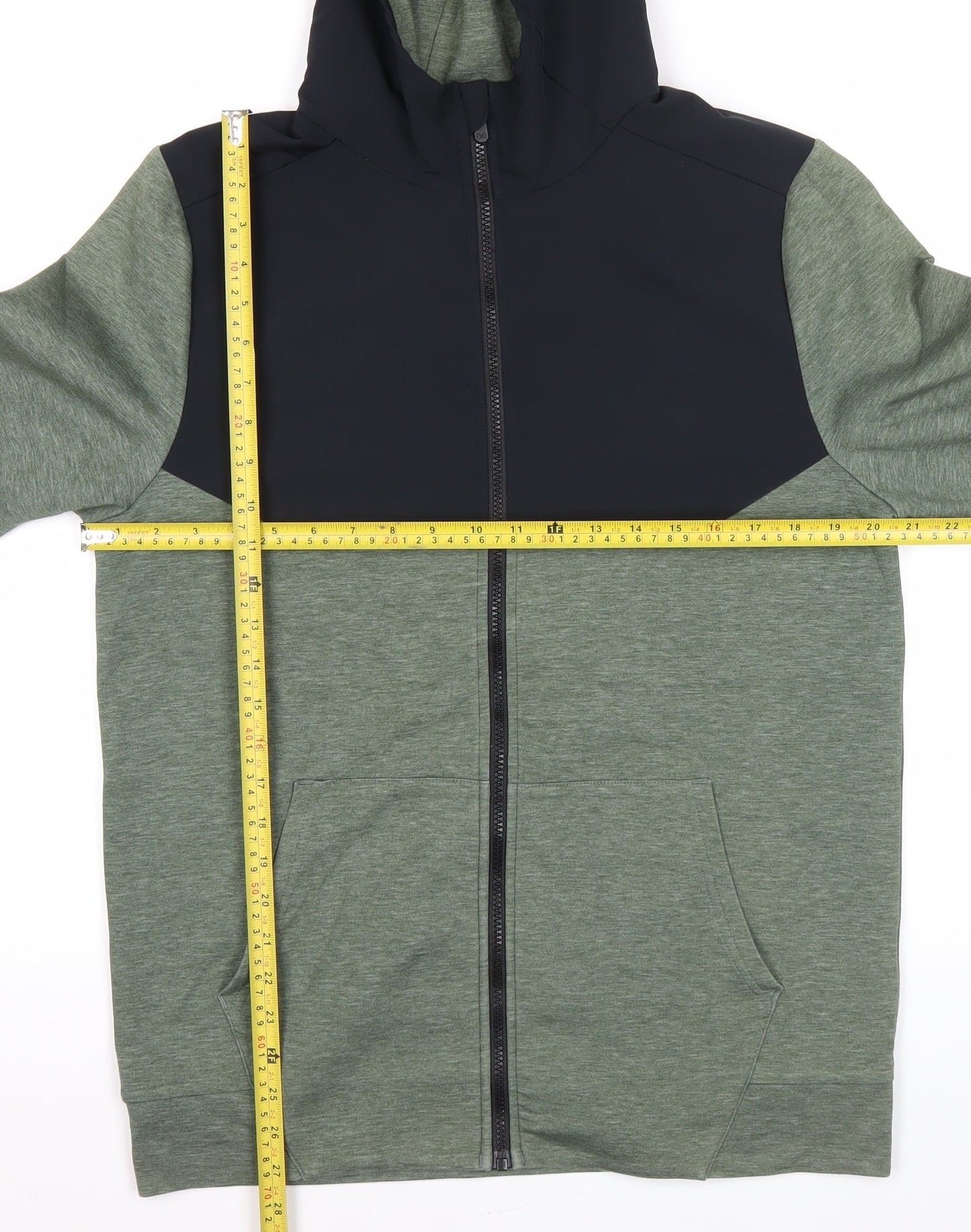 Under Armour Men’s Green Full Zip Hoodie Size M Athletic Fit