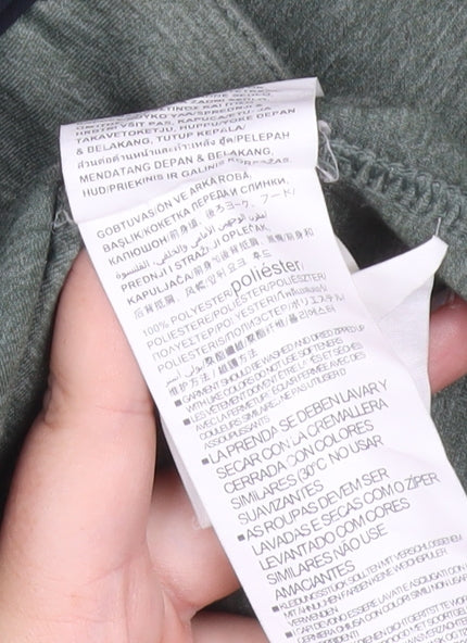 Under Armour Men’s Green Full Zip Hoodie Size M Athletic Fit