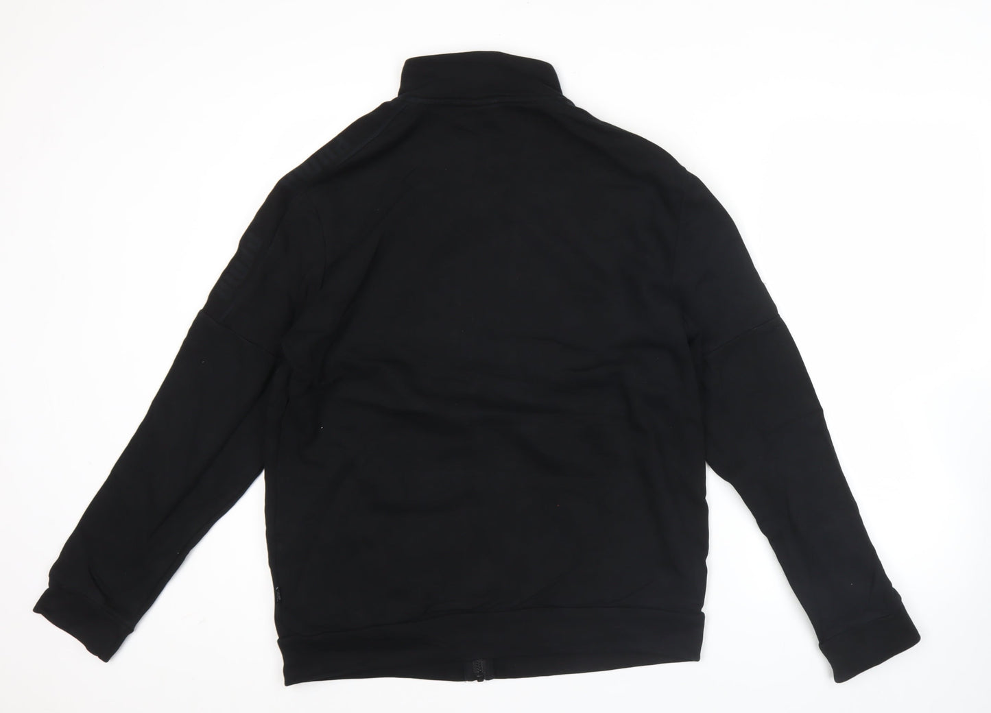 Puma Men's Black L Track Jacket Full Zip Sportswear