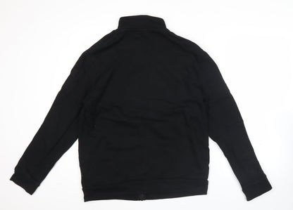 Puma Men's Black L Track Jacket Full Zip Sportswear