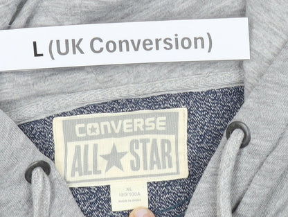 Mens UK Size L Converse Multicoloured Hooded Jacket