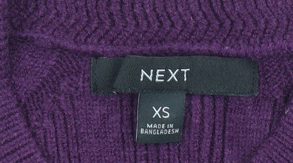 Womens UK Size XS NEXT Multicoloured Pullover Jumper