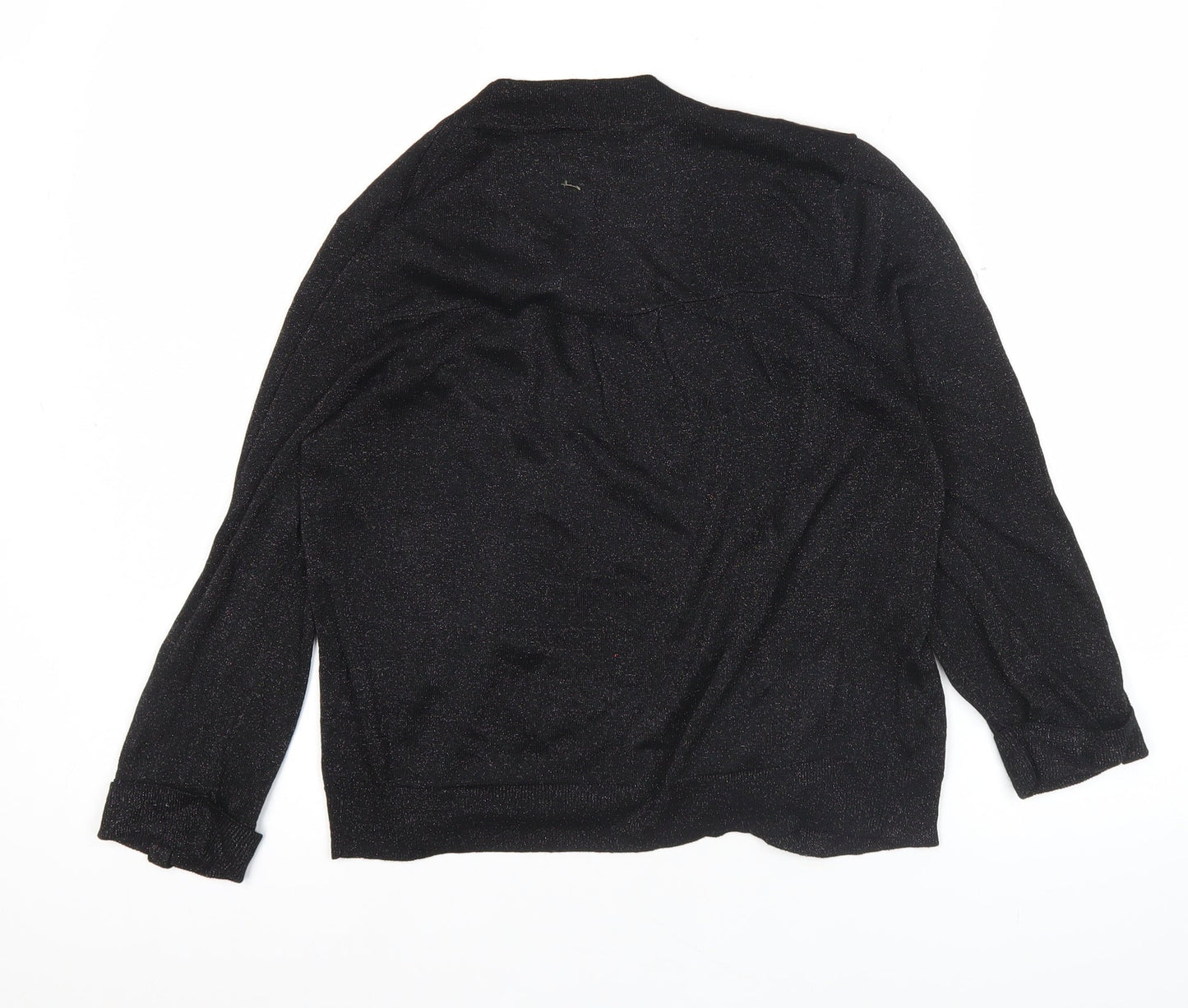 Womens UK Size S Wallis Black Cardigan Jumper