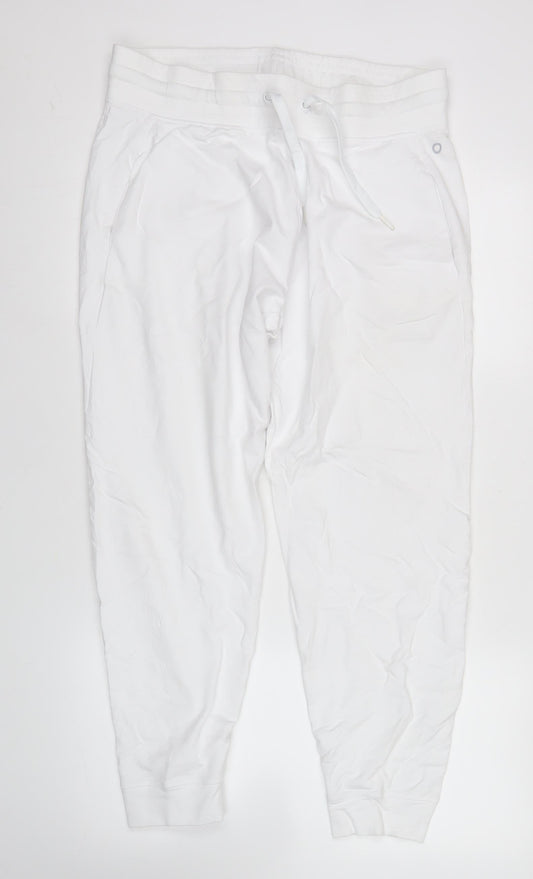Marks and Spencer Women’s White Jogger Trousers Size 16
