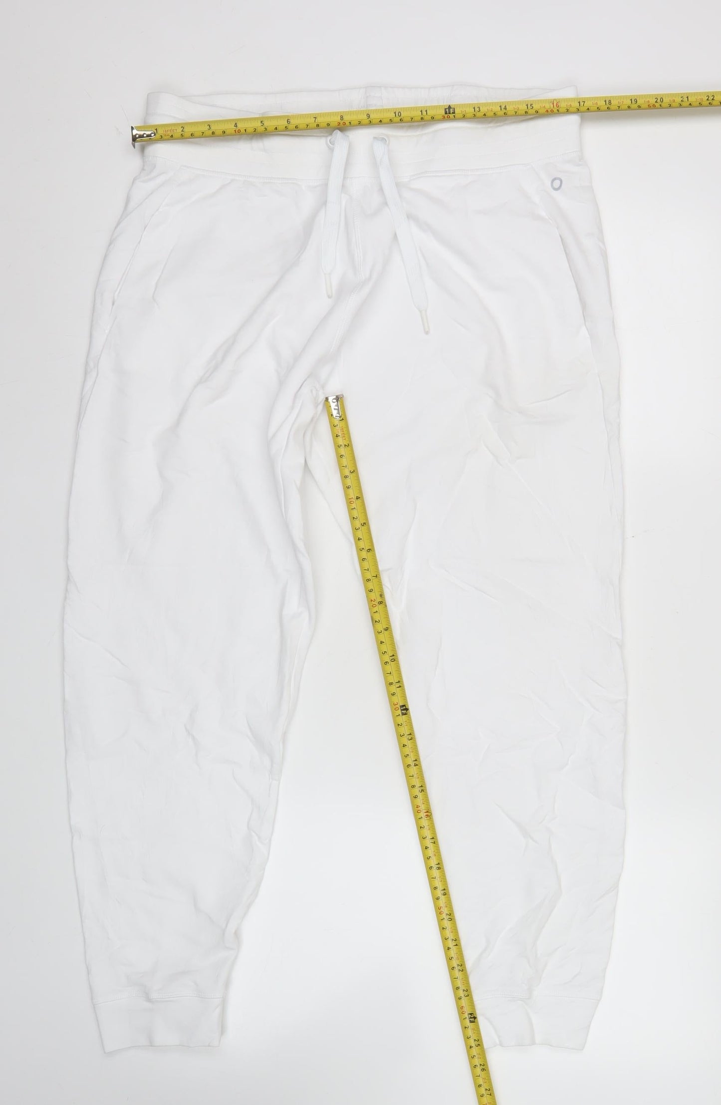 Marks and Spencer Women’s White Jogger Trousers Size 16