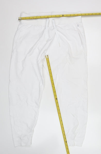 Marks and Spencer Women’s White Jogger Trousers Size 16