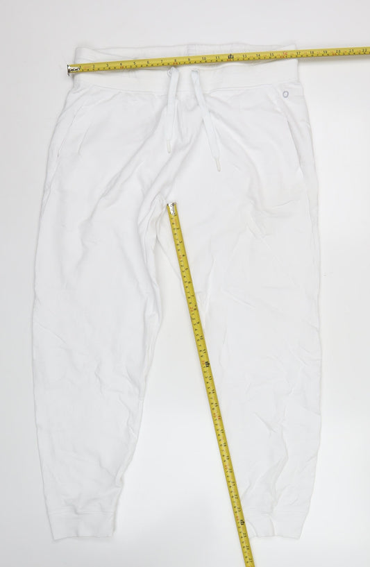 Marks and Spencer Women’s White Jogger Trousers Size 16