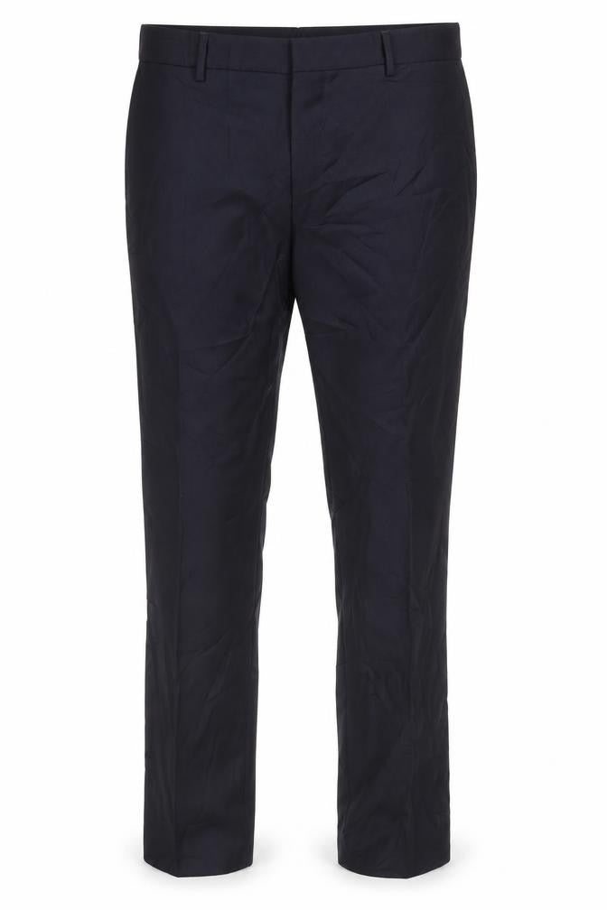 Mens UK Size 36 Zara Man Slim Fit Dress Pants Black Trousers