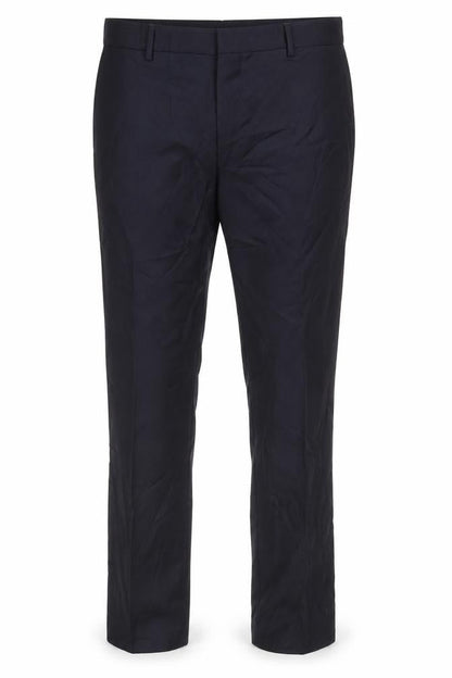 Mens UK Size 36 Zara Man Slim Fit Dress Pants Black Trousers