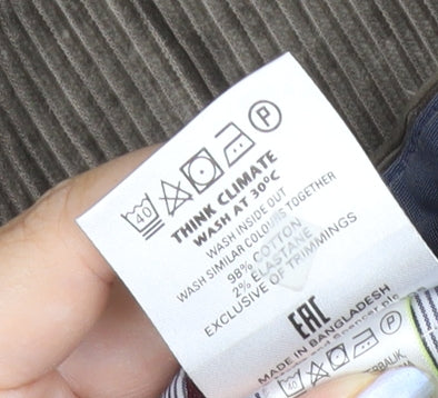 Marks and Spencer Men’s Brown Corduroy Trousers 42W 31L Regular Fit