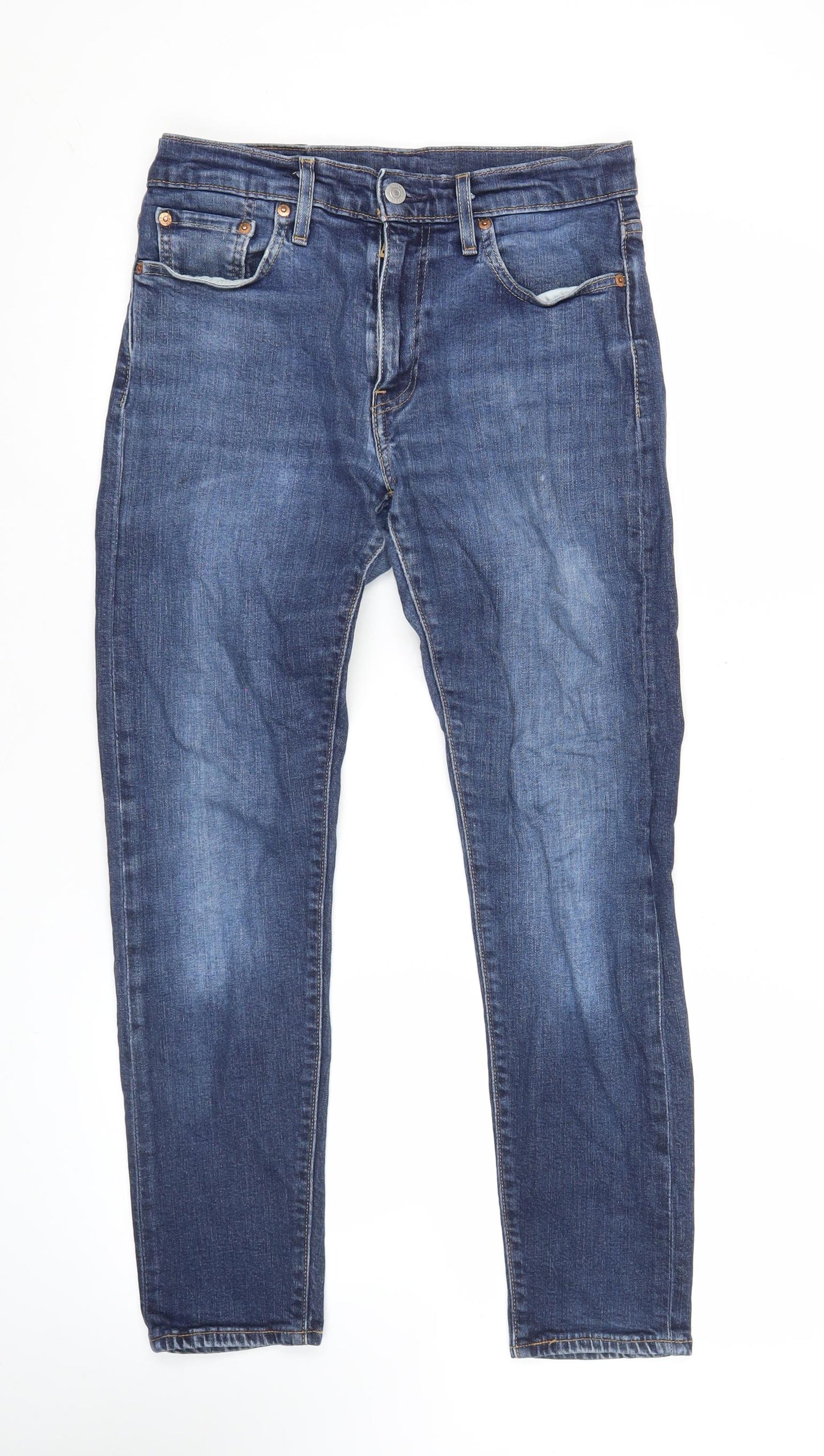 Levi's 512 Men's Blue Regular Fit Straight Denim Jeans W30 L30