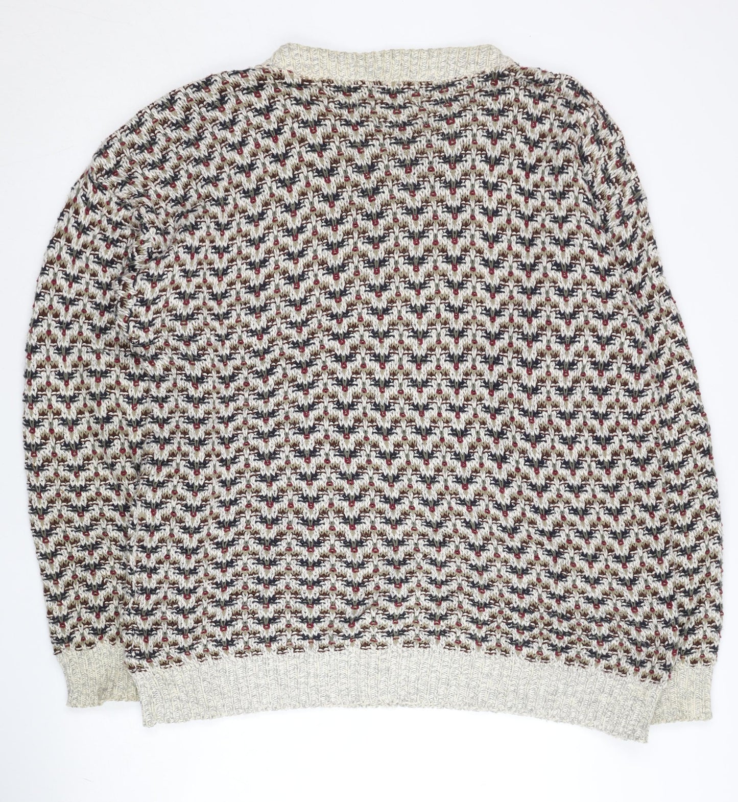 Hampton Bay Women’s Multicoloured Cotton Pullover Jumper L