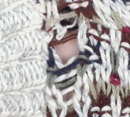 Hampton Bay Women’s Multicoloured Cotton Pullover Jumper L