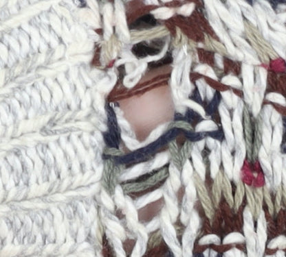 Hampton Bay Women’s Multicoloured Cotton Pullover Jumper L