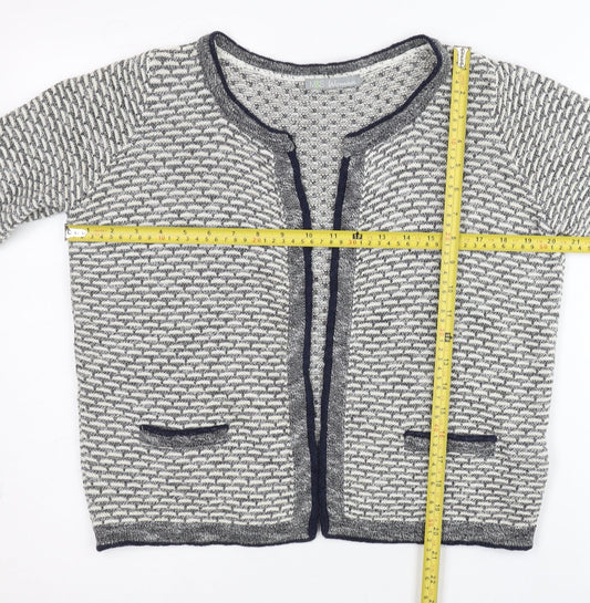 Womens UK Size 10 Marks and Spencer Grey Cardigan Jumper