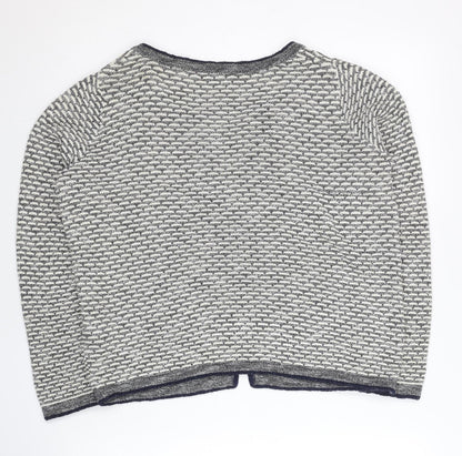 Womens UK Size 10 Marks and Spencer Grey Cardigan Jumper