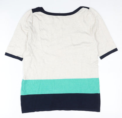 Womens UK Size 8 Marks and Spencer Multicoloured Pullover Jumper