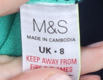 Womens UK Size 8 Marks and Spencer Multicoloured Pullover Jumper