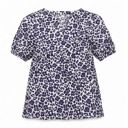 Womens UK Size S JoJo Maman Bébé Purple Tunic Blouse