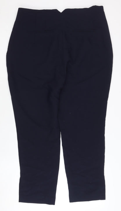 Next Women’s Blue Skinny Trousers UK 14 Slim Workwear