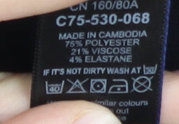 Next Women’s Blue Skinny Trousers UK 14 Slim Workwear