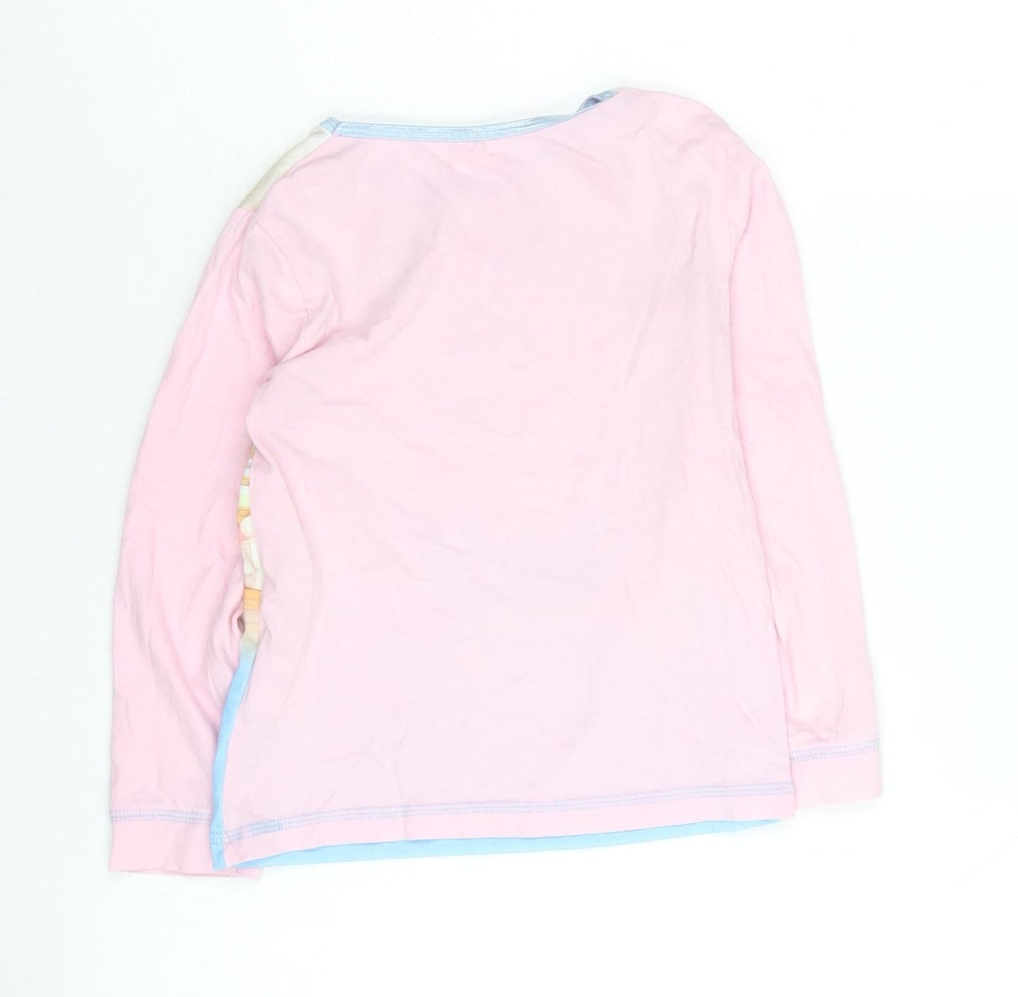 Bluey Girls Pink Blue Long Sleeve T-Shirt 4-5 Years Cartoon Graphic Top