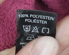 Dunnes Women’s Pink Fleece Full Zip Jacket Size S