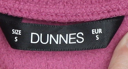Dunnes Women’s Pink Fleece Full Zip Jacket Size S