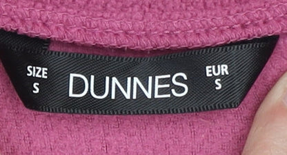Dunnes Women’s Pink Fleece Full Zip Jacket Size S