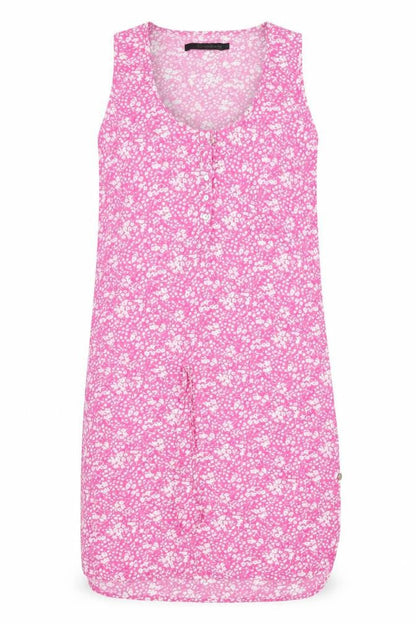 Calvin Klein Jeans Women Pink Floral Tank Dress Size S
