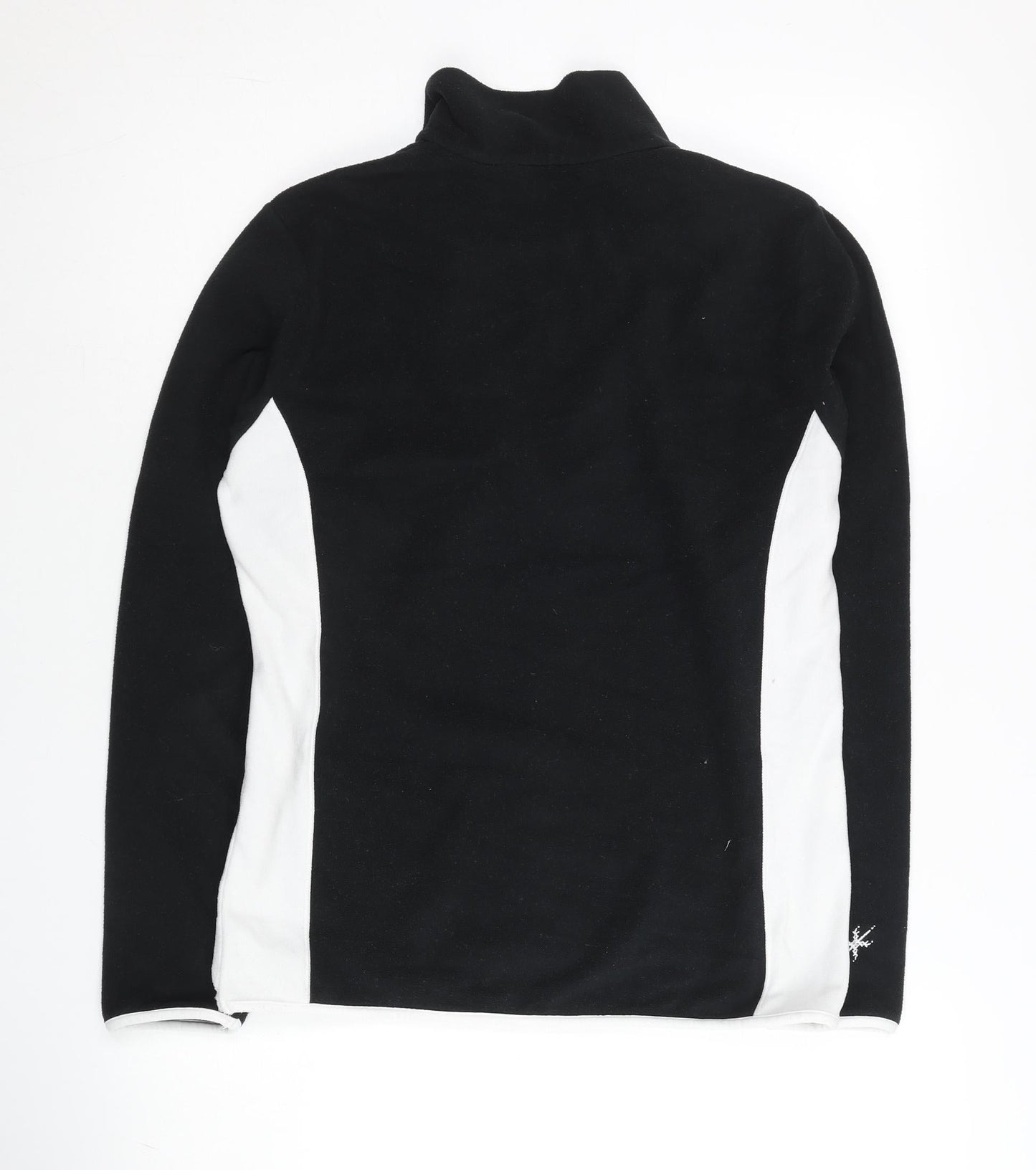 Snow + Rock Womens Black 2XS Fleece Pullover Sweatshirt 1/2 Zip