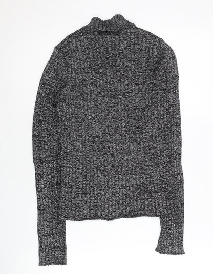 Womens UK Size S Monki Grey Pullover Jumper