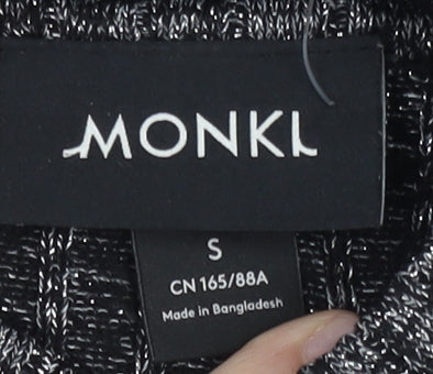 Womens UK Size S Monki Grey Pullover Jumper