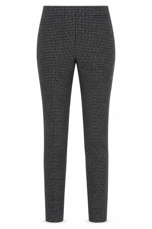 Womens UK Size 8 New Look Slim Fit Casual Workwear Business Black Trousers