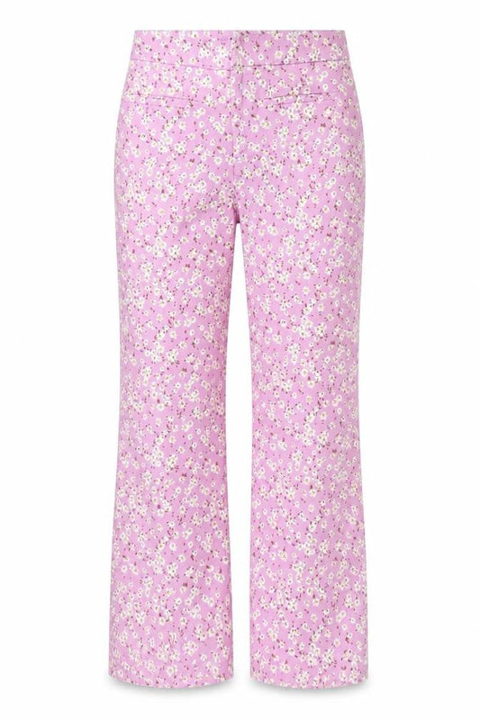 Womens UK Size 8 Zara Slim Fit Casual Party/Cocktail Pink Trousers