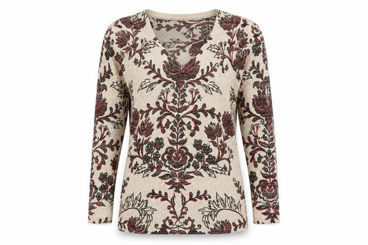 Womens UK Size 12 NEXT Beige Pullover Jumper