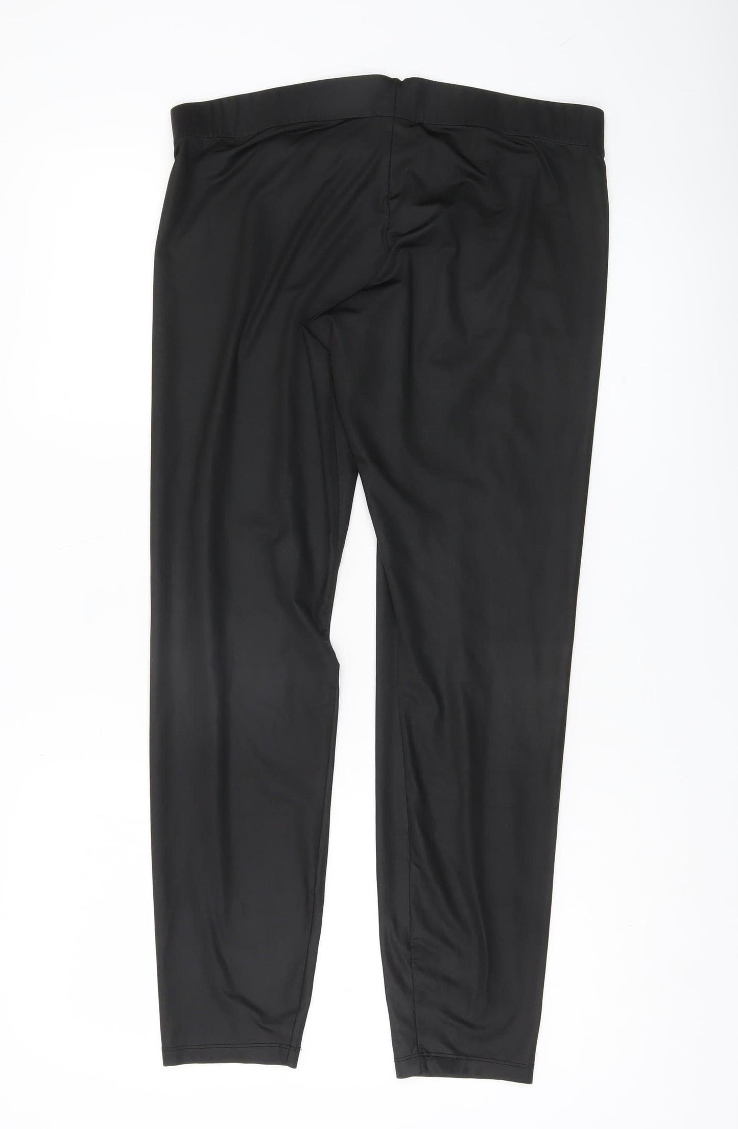 Noisy May Women’s Black Leggings L Elastic Waist Stretch Activewear