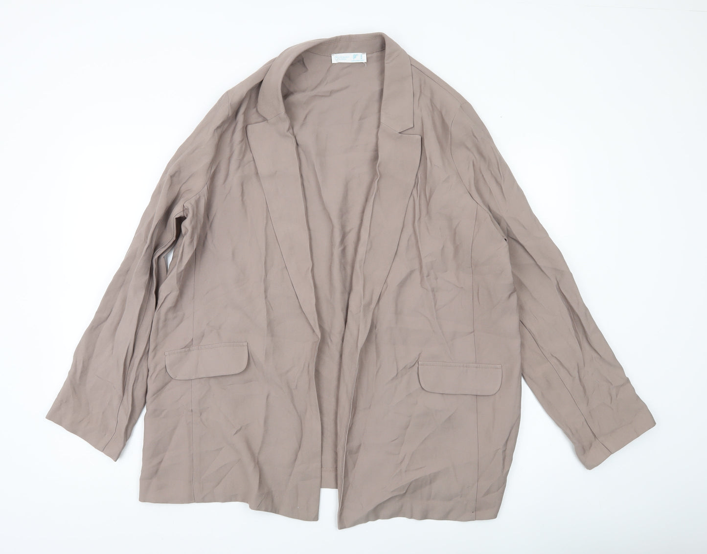 Primark Women’s Beige Blazer Jacket Size 18 Workwear Classic