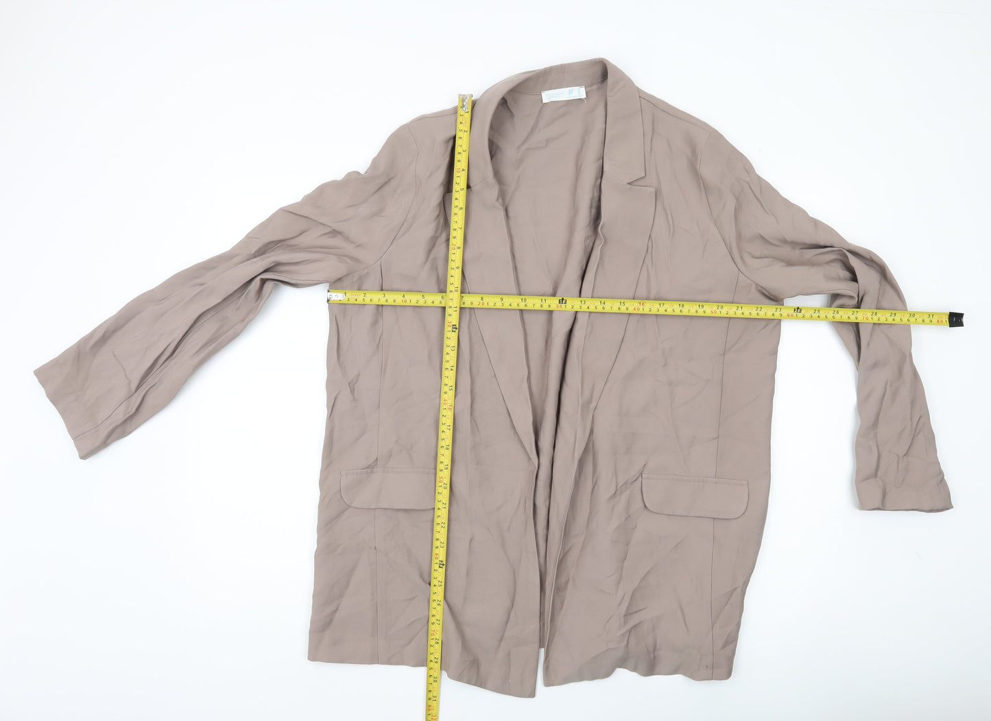 Primark Women’s Beige Blazer Jacket Size 18 Workwear Classic