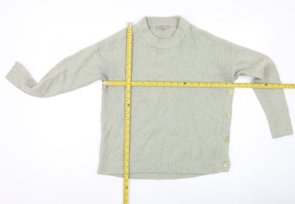 Womens UK Size 10 Oliver Bonas Grey Pullover Jumper