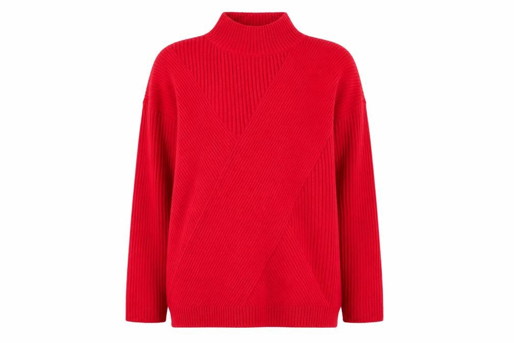 Womens UK Size M Wallis Red Pullover Jumper