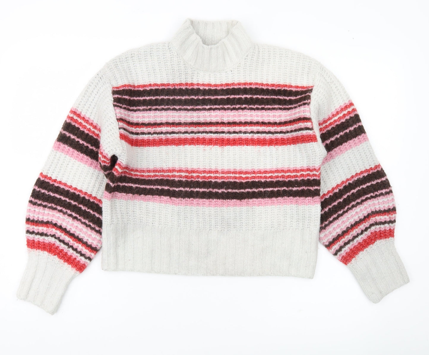 Womens UK Size S Monki Multicoloured Pullover Jumper