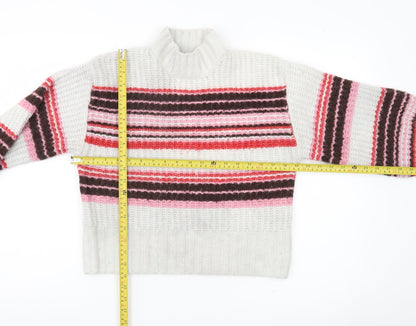 Womens UK Size S Monki Multicoloured Pullover Jumper