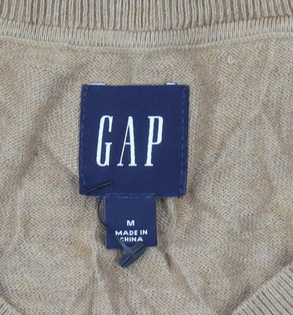 Womens UK Size M Gap Beige Pullover Jumper