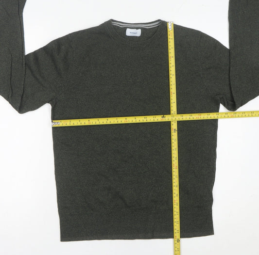Old Navy Men's Green Small Pullover Jumper Crew Neck Knit