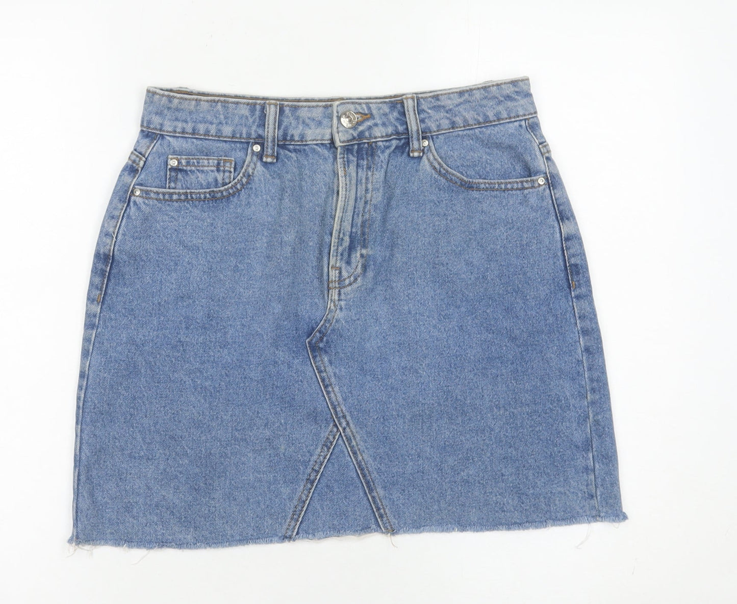 Womens UK Size 12 Denim Co Straight & Pencil Denim Skirt