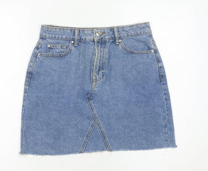 Womens UK Size 12 Denim Co Straight & Pencil Denim Skirt