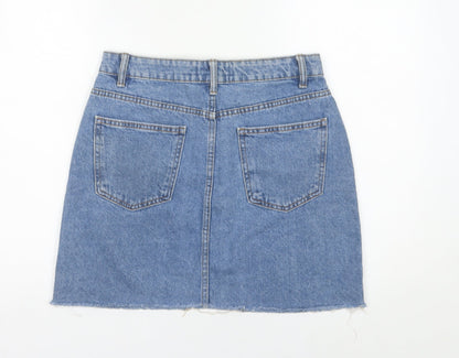Womens UK Size 12 Denim Co Straight & Pencil Denim Skirt
