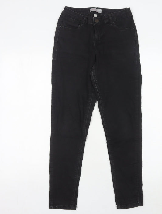 Dorothy Perkins Womens Black Skinny Jeans Size 12 Slim Fit